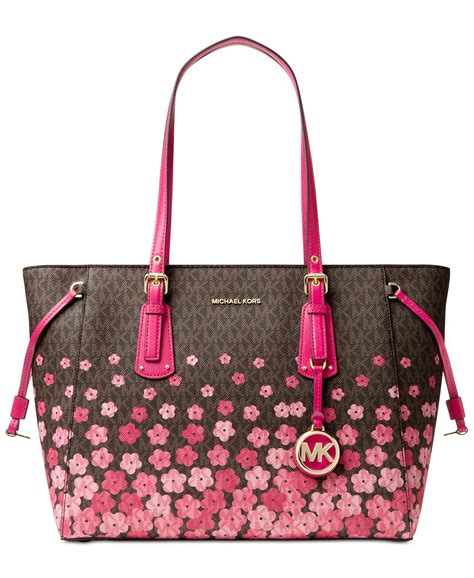 floral michael kors bag|michael kors purse with flowers.